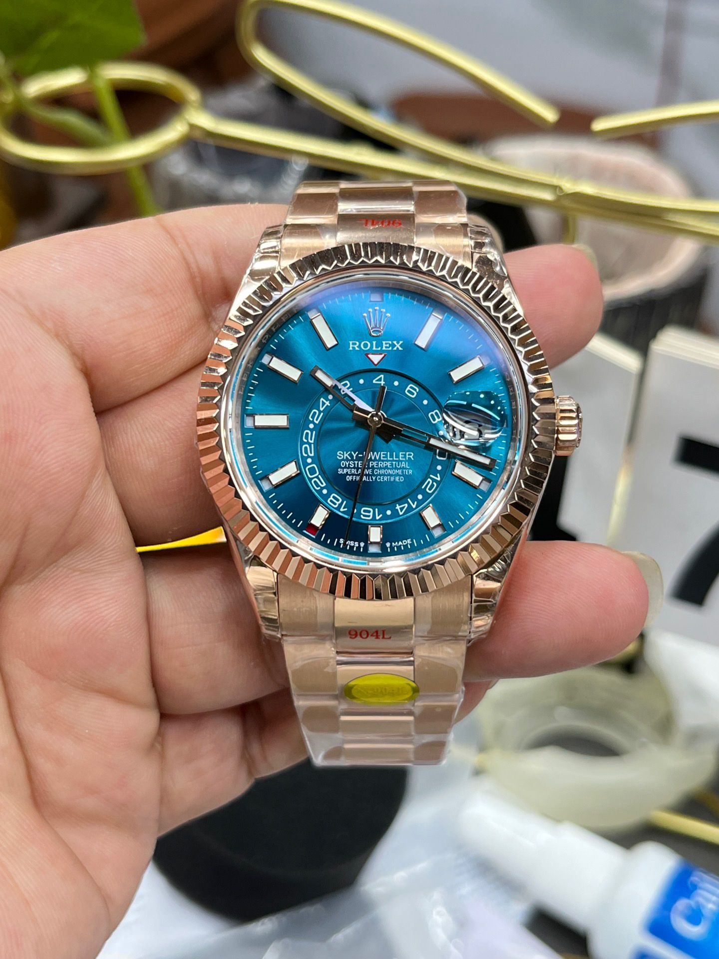 My Journey with the NOOB Factory Rolex Sky-Dweller 42mm Teal Dial: A High-End Replica That Impresses